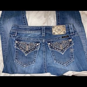 Size 28 miss me skinny jeans